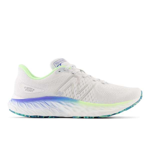 Zapato Running New Balance Evoz Gris Claro y Verde (12 pares)