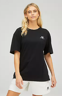 Camiseta Unisex New Balance Essentials Uni-ssentials Negro (8 unidades)