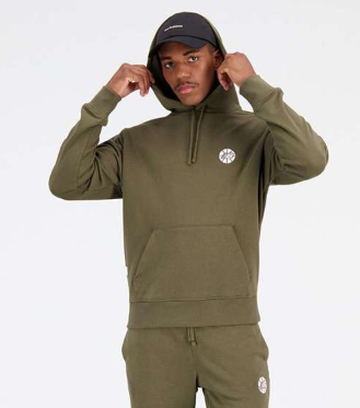 Sueter New Balance Hoops Essentials Fundamental Verde (8 unidades)