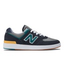 Zapato Lifestyle New Balance 574 Negro y Turqueza (12 pares)