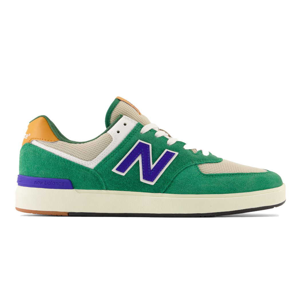 [CT574FBT-D-10.5] Zapato Lifestyle New Balance 574 (Naranja, Verde y Azul, 10.5)