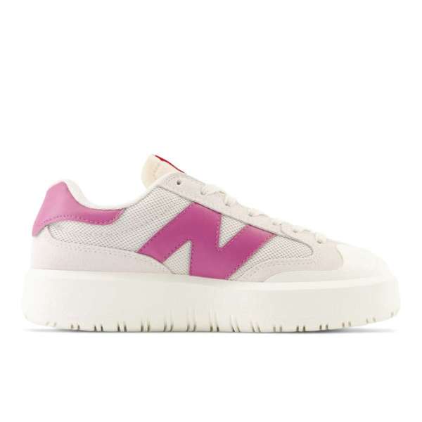 [CT302RP-D-10.5] Zapato Lifestyle New Balance CT302 v1 (Blanco y Rosado, 10.5)