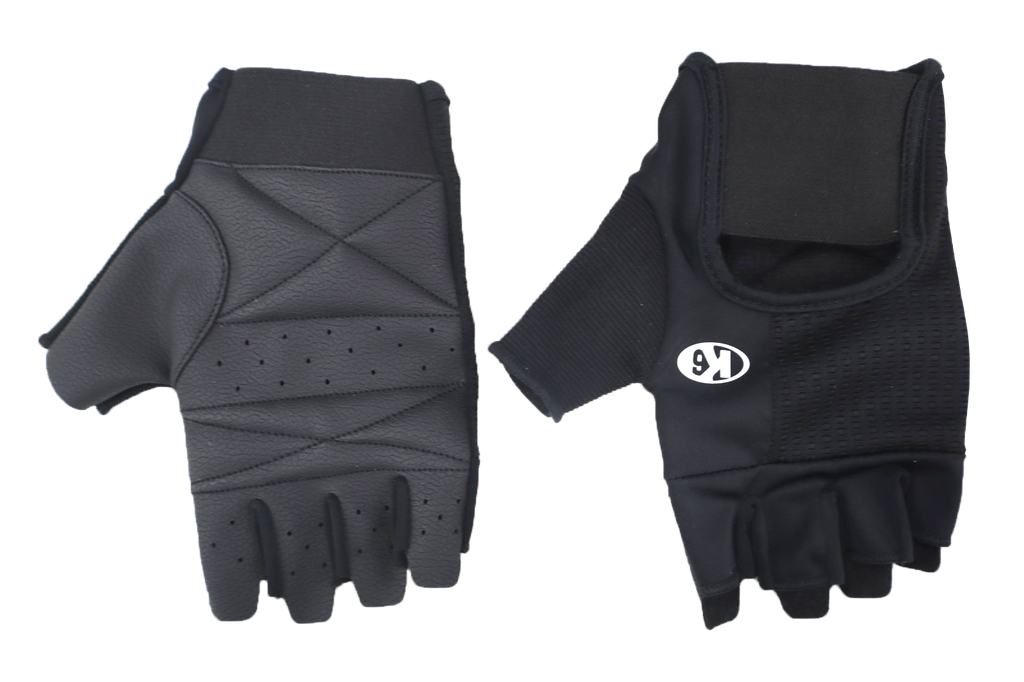 [65129-L] Guante para Training K6 Fitwave (Negro y Blanco, L)