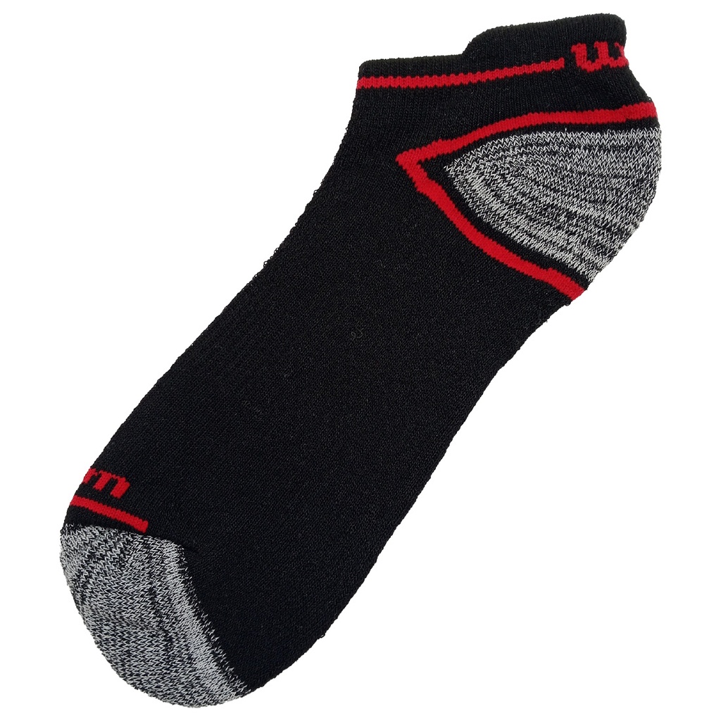 Media Tobillera Deportiva de Fibra Sintética Wilson Unisex 6 Pack Unitalla
