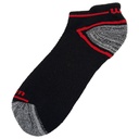 Media Tobillera Deportiva de Fibra Sintética Wilson Unisex 6 Pack Unitalla
