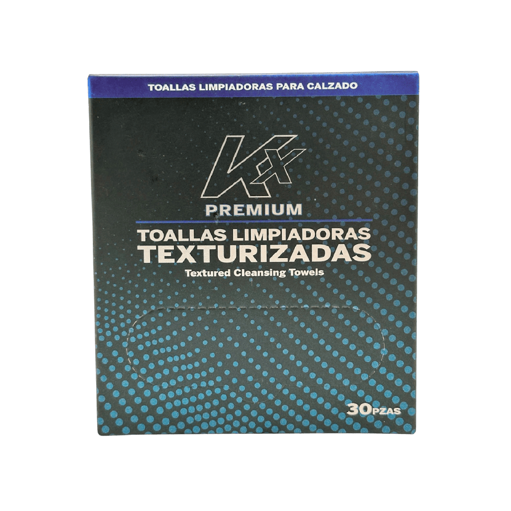 [41013] Toallas Limpiadoras para Calzado KX Premiun Caja Display x30 unidades