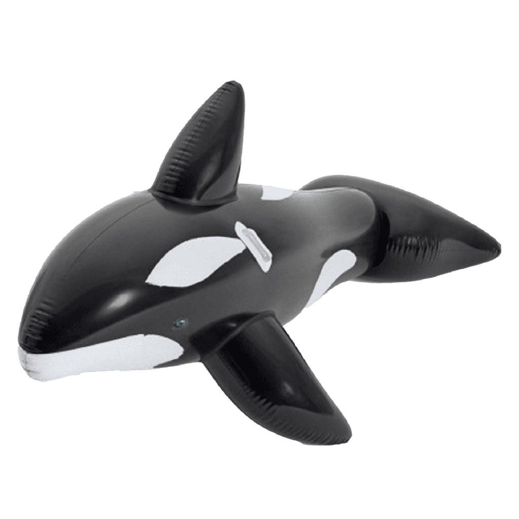 [41009] Flotador Inflable Orca Bestway Jumbo 2.03m x 1.02m
