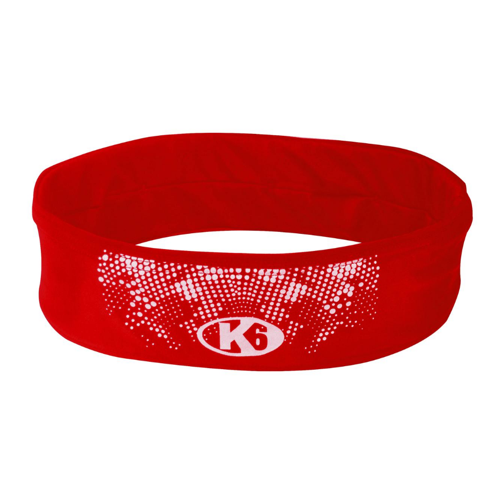 [67941] Cinturón Elástico para Correr K6 Rojo (XS/S)