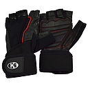 Guantes para Pesas K6 Ice Border Rojo
