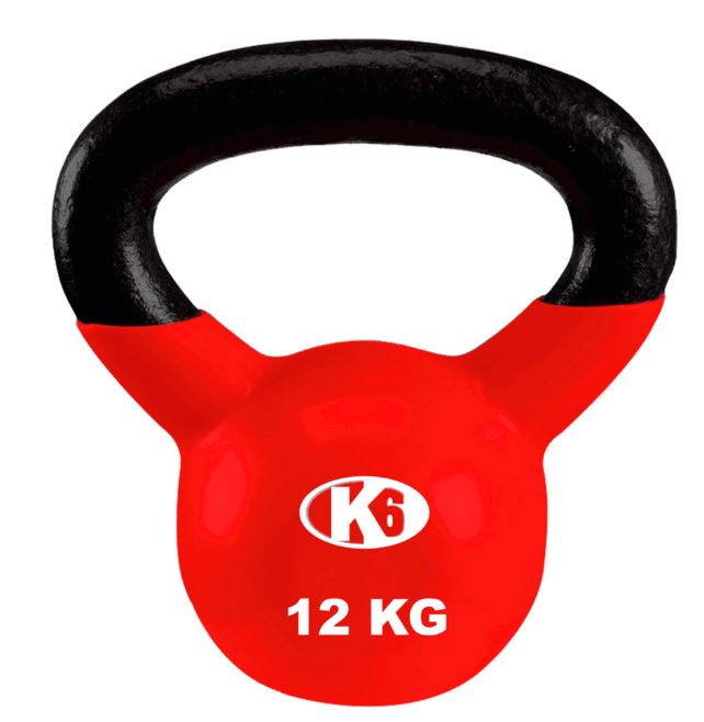 Pesa Rusa Kettlebell K6 Vinyl 12kg