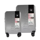 Set de 2 Maletas de Viaje Wilson Córdoba Gris 20" y 24"