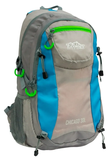 [13603] Morral de Ataque Reforzado Ecology Chicago 30 L (GRIS)