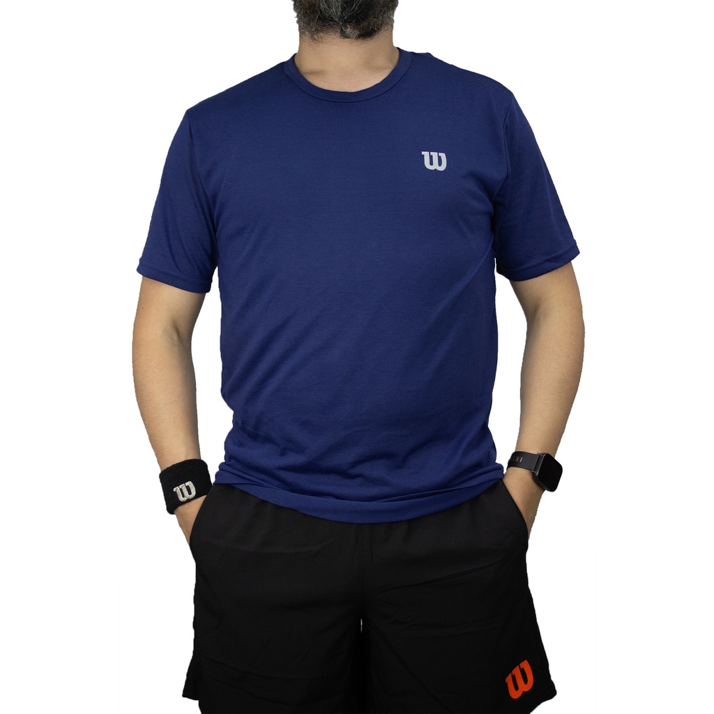 Camiseta Manga Corta Wilson Polyspun 73169 