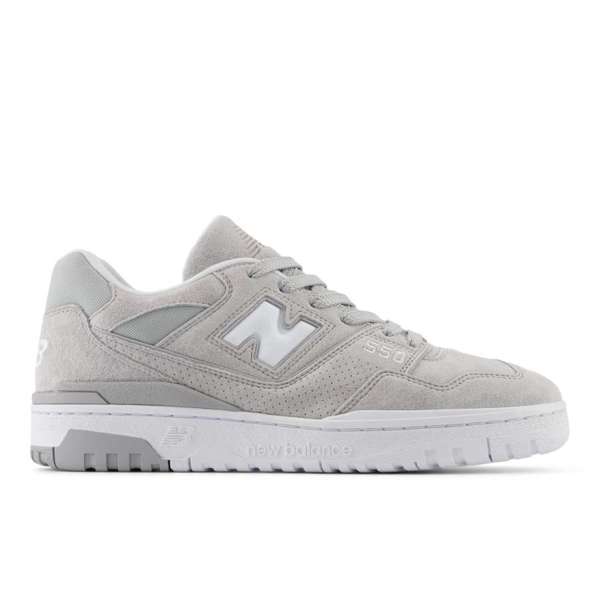 [BB550UCG-D-10.5] Zapato Lifestyle New Balance BB550 All Suede (GRIS, 10.5)