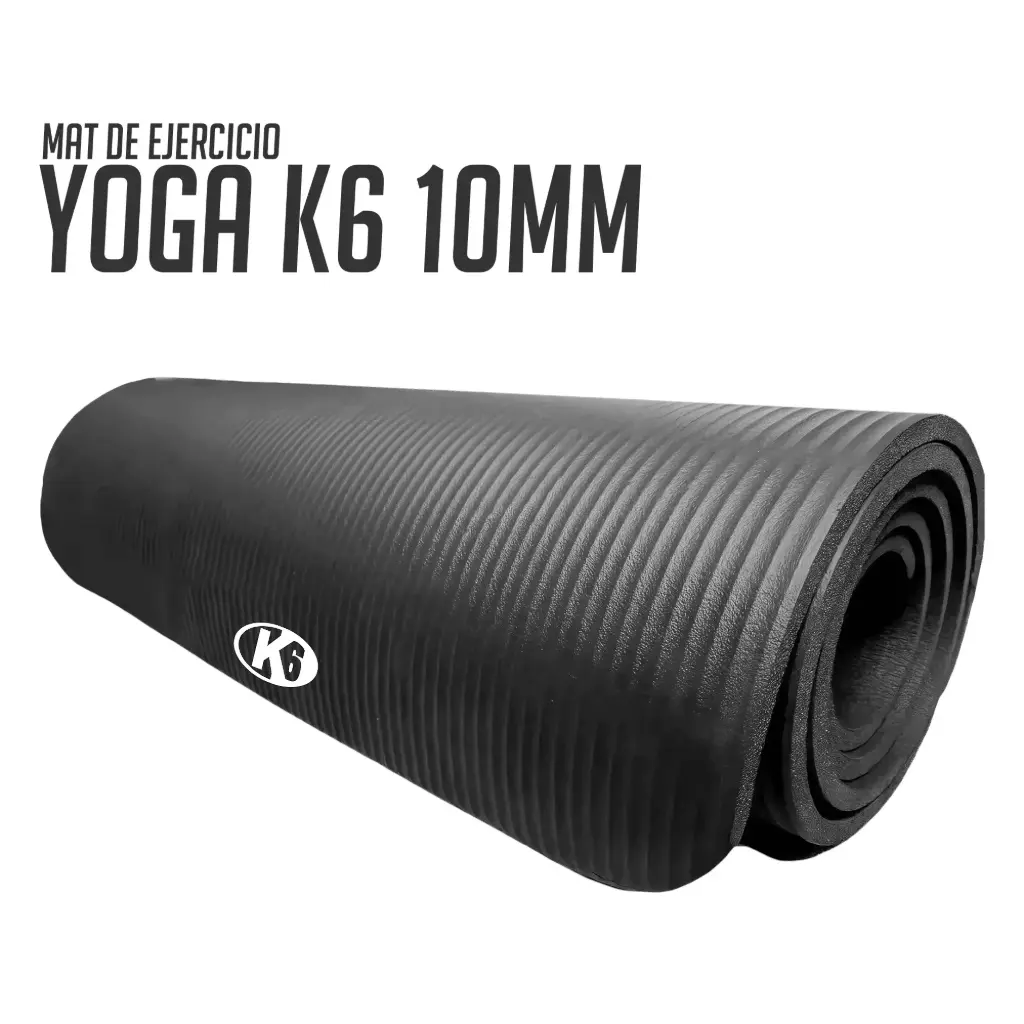 [67151] Mat de ejercicio yoga K6 10 mm con cinta de transporte