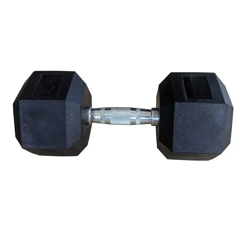 Mancuerna Pesa K6 Hexagonal Encauchetada 15kg