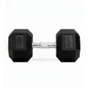 Mancuerna pesa K6 hexagonal encauchetada 25 kg