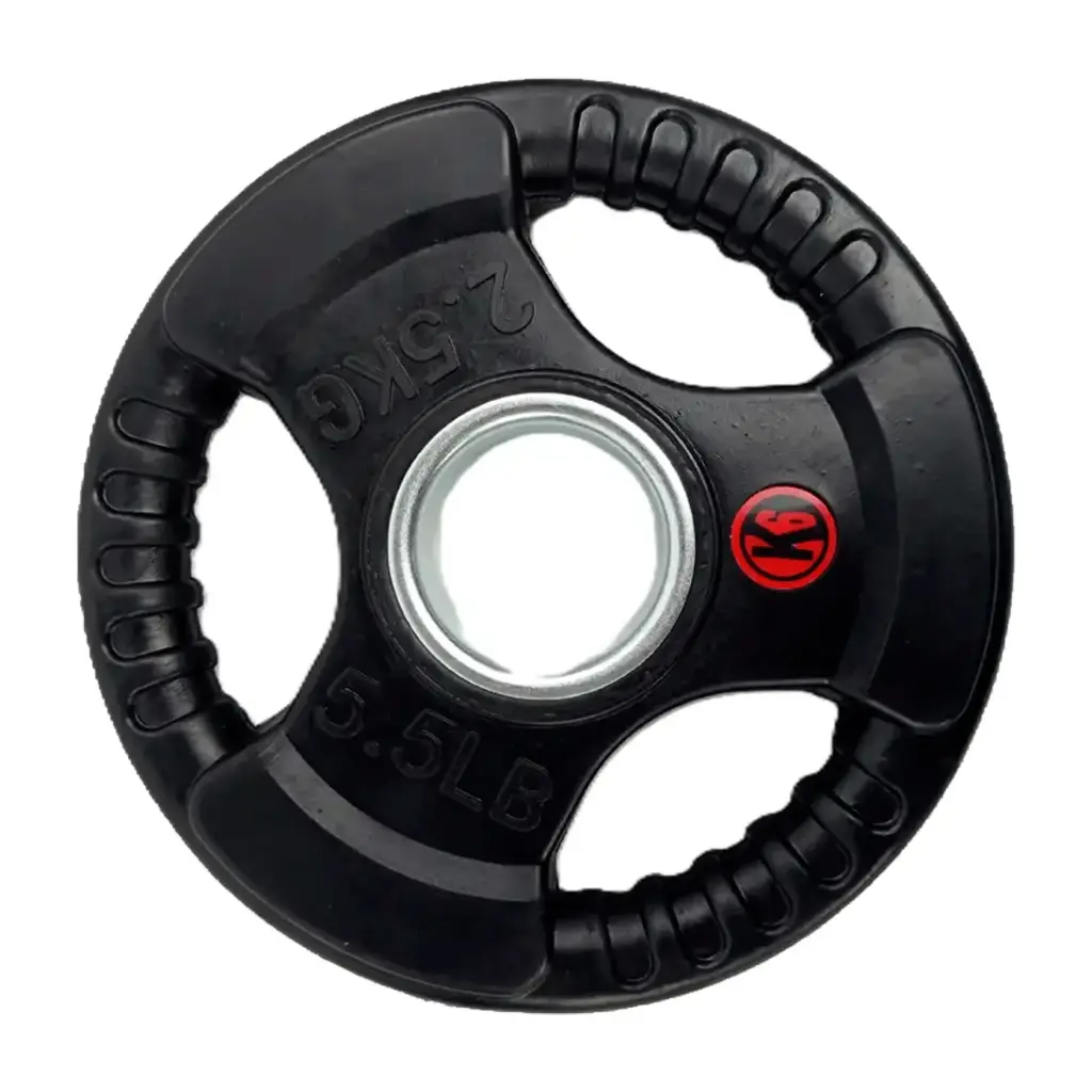 Disco 2" K6 multiagarre encauchetada 2.5 kg