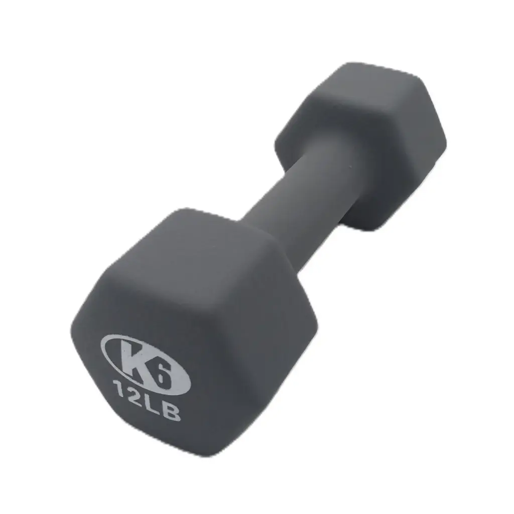Mancuerna K6 de Neopreno 12Lb 