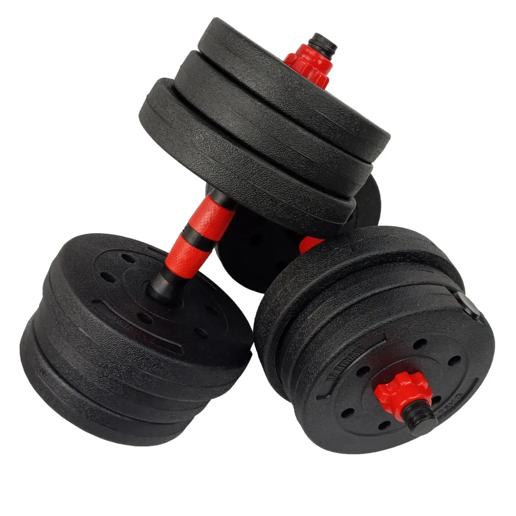 [66704] Set de Mancuernas K6 (20kg) (20 en 1)
