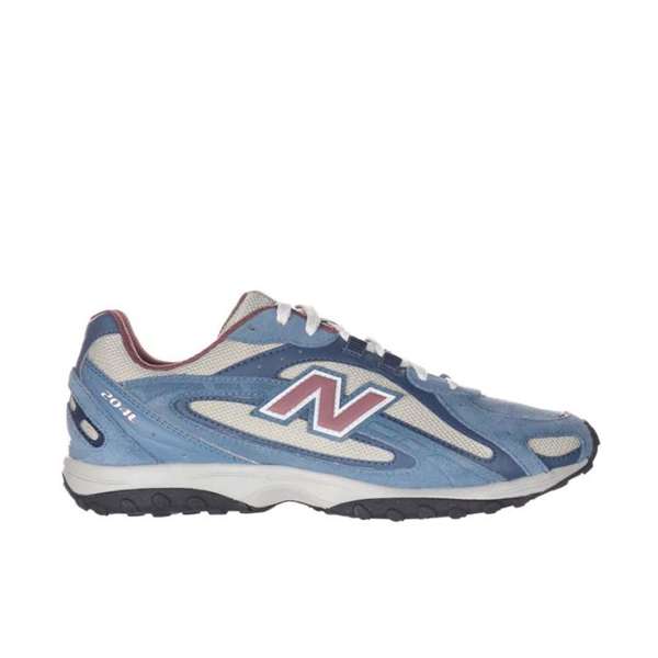 [U204LNPA-D-10.5] Zapato Lifestyle Mujer New Balance 204L (AZUL Y ROSA, 10.5)