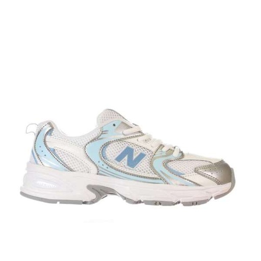 [GR530ED-M-10.5] Zapato Lifestyle Infantil New Balance 530 Lace (Azul Marino y Blanco, 10.5)