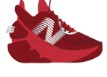 [BB2WYRD5-D-10.5] Zapato Básquetbol New Balance TWO WXY v5 (ROJO, 10.5)