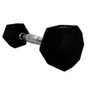 Mancuerna Pesa K6 Hexagonal Encauchetada 22.5 Kg