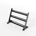 Soporte para Mancuernas Hexagonales de 3 Niveles K6 18 Pcs