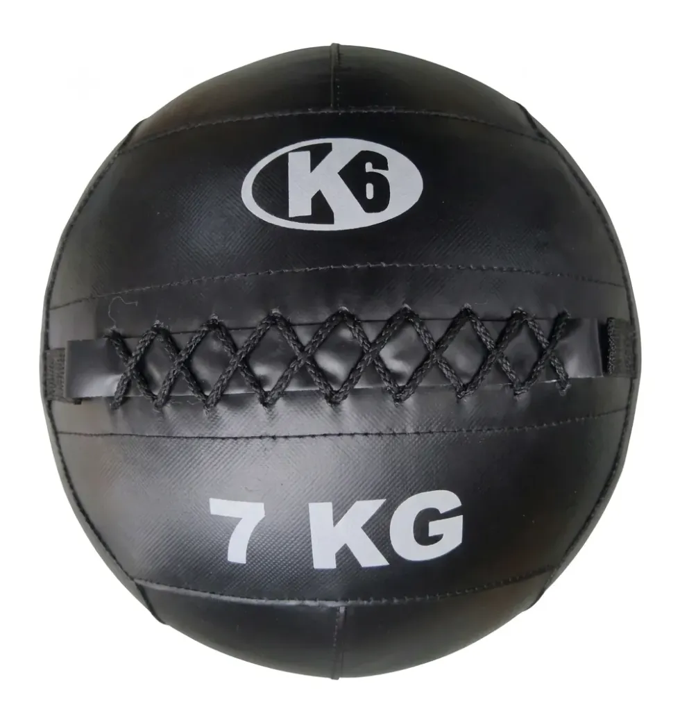 Balón Medicinal Para Gym Y Fitness Wallball K6 De 7Kgs