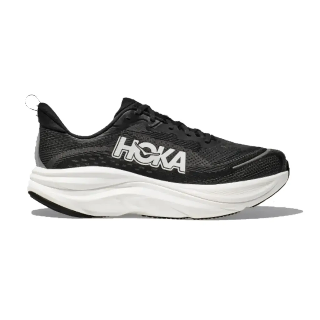 [1162011-BWHT-10.5] Zapato Running Hoka M Bondi 9 (Blanco y Negro, 10.5)