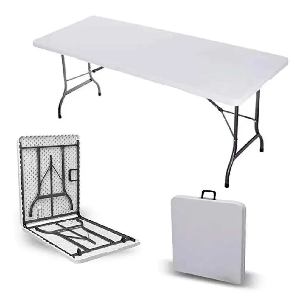 Mesa Rectangular Plegable Ecology Lifestyle 180cm