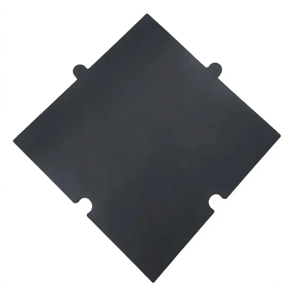 Piso de Caucho Reciclado K6 fitness 50cm x 50cm (1cm de Grosor)