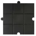Piso de Caucho Reciclado K6 fitness 50cm x 50cm (1cm de Grosor)