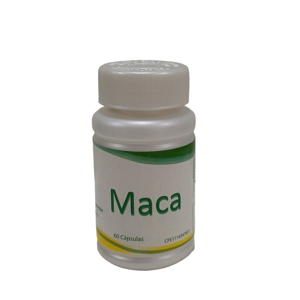 Maca Laboratorios Baron's Energía y Equilibrio Hormonal Natural 500mg 