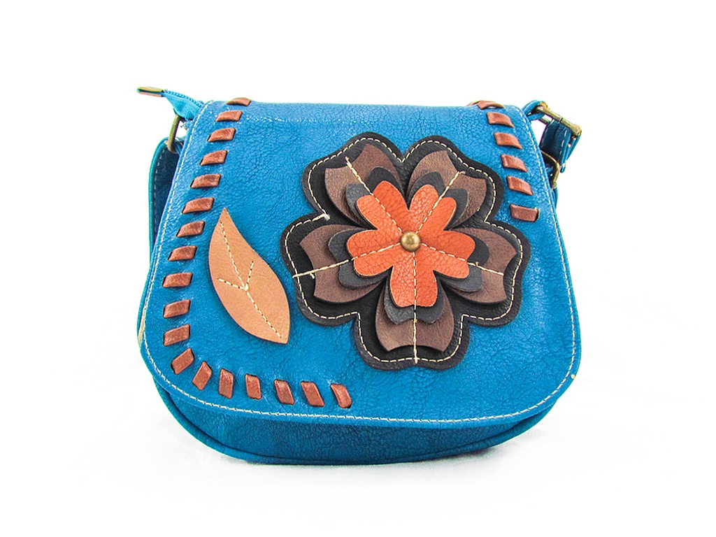 Bandolero con Flor de Cuero