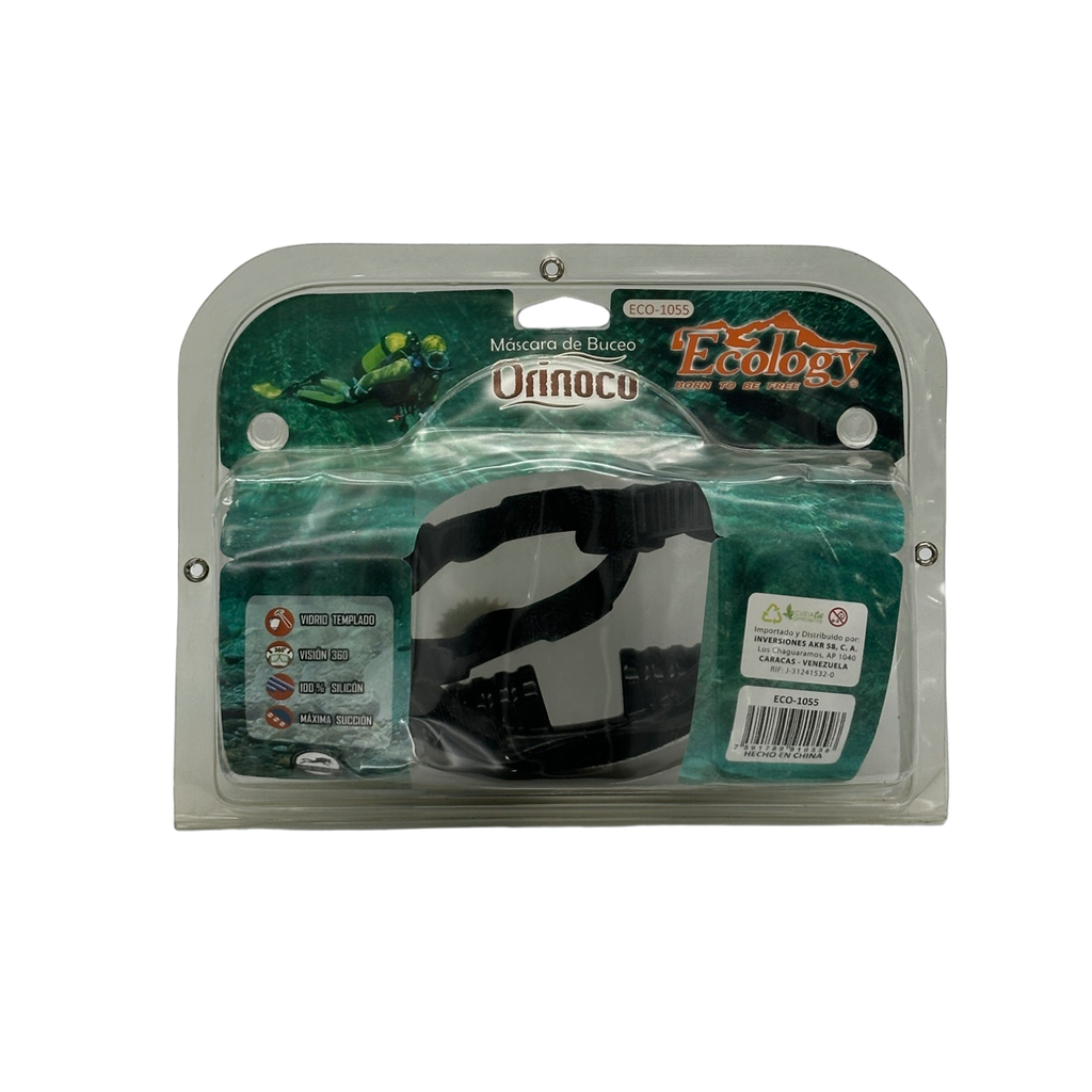 Máscara Careta de Buceo Ecology Orinoco