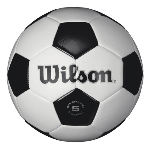 Balón de Futbol Wilson Tradicional Ng/Bl (NO.5) (H8755)