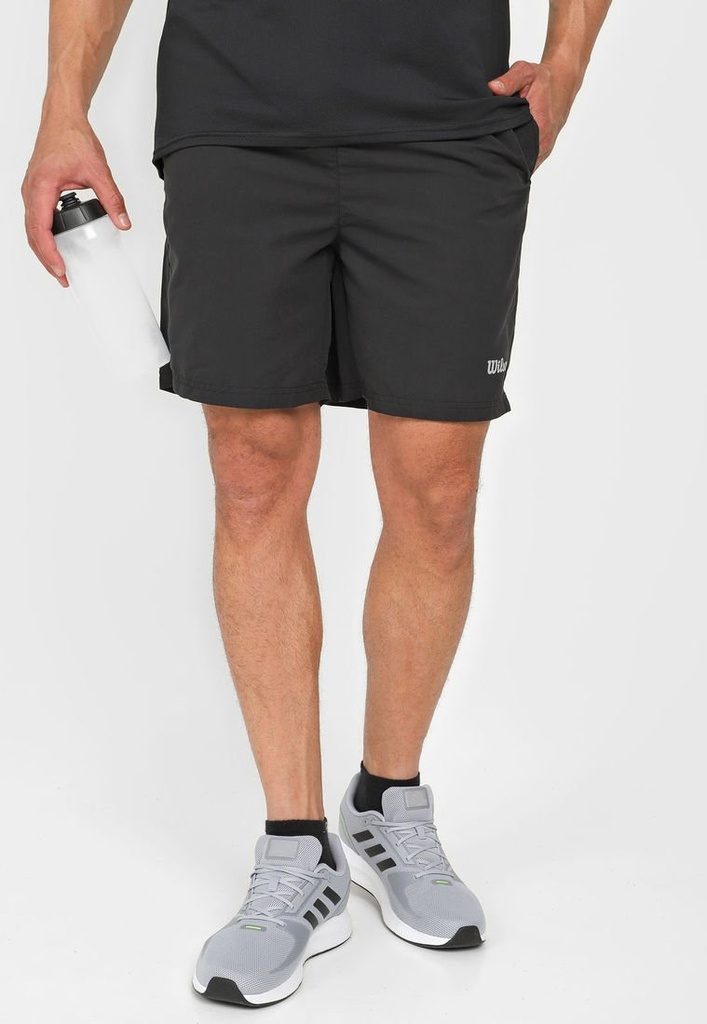 [WT19206] Pantaloneta Short Wilson Microfibra Caballero 5511 Negro (L)