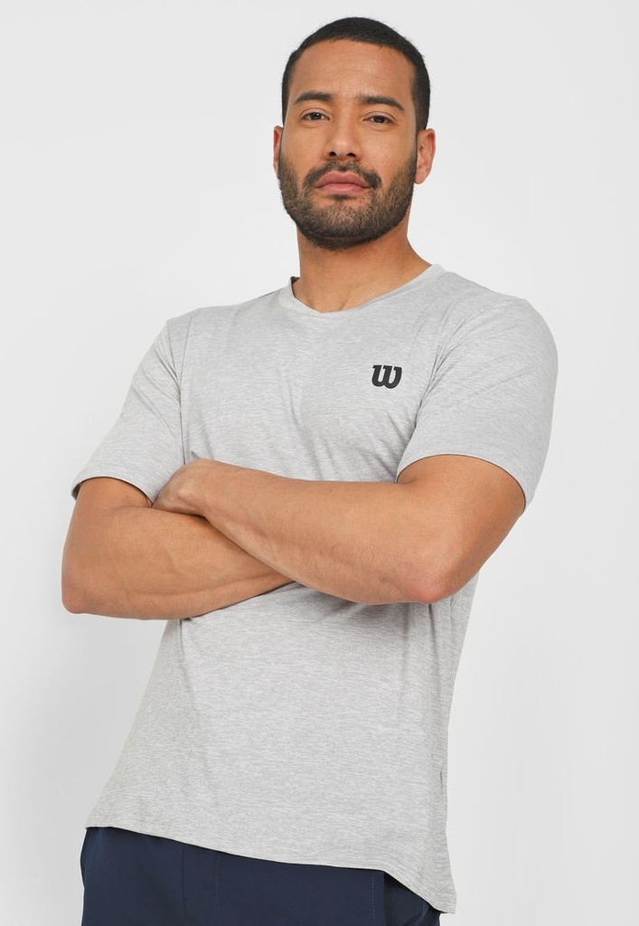 Camiseta Wilson Deslavada Caballero 71553 Gris Claro