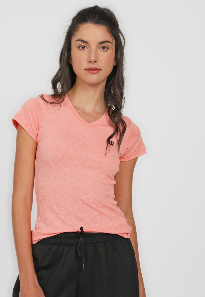 Camiseta Wilson Deslavada Dama 71592 Coral