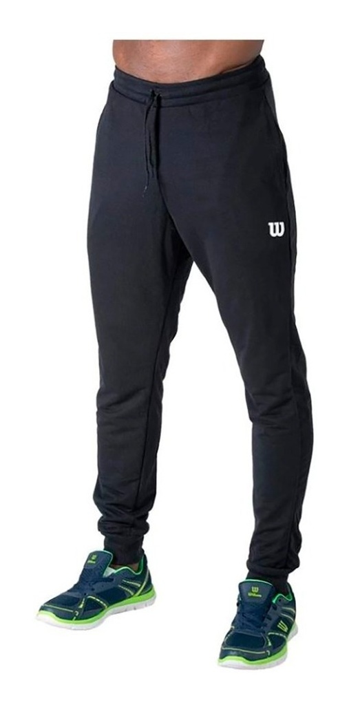 Mono tipo Jogger Wilson French Terry Jaspe Caballero 79527 Negro