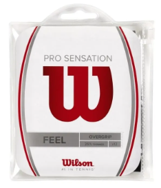 Pro Overgrip Wilson p/Raqueta Tenis Sensation 12Pk (NEGRO) (Z4011BK)