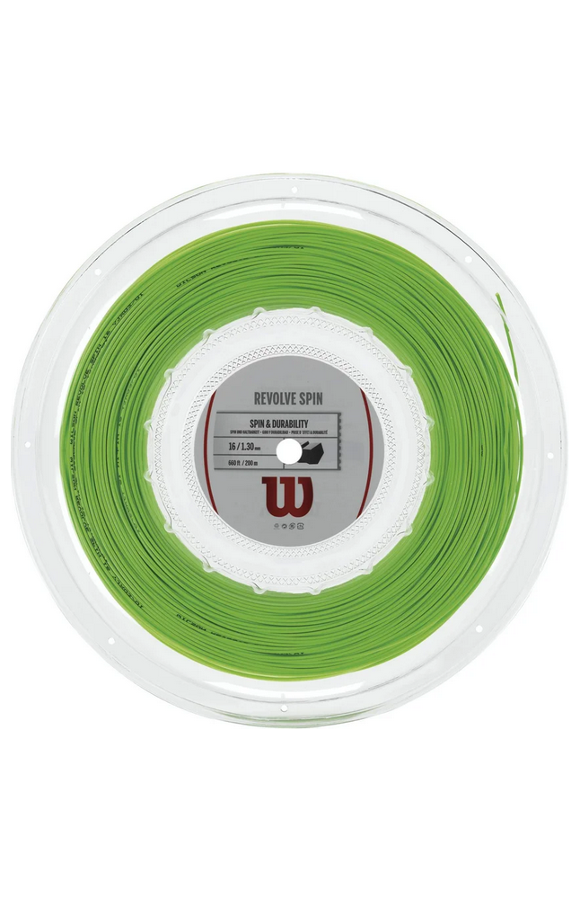 Cuerda p/Raqueta Wilson Revolve Spin 16 Reel (VERDE) (Z9078)
