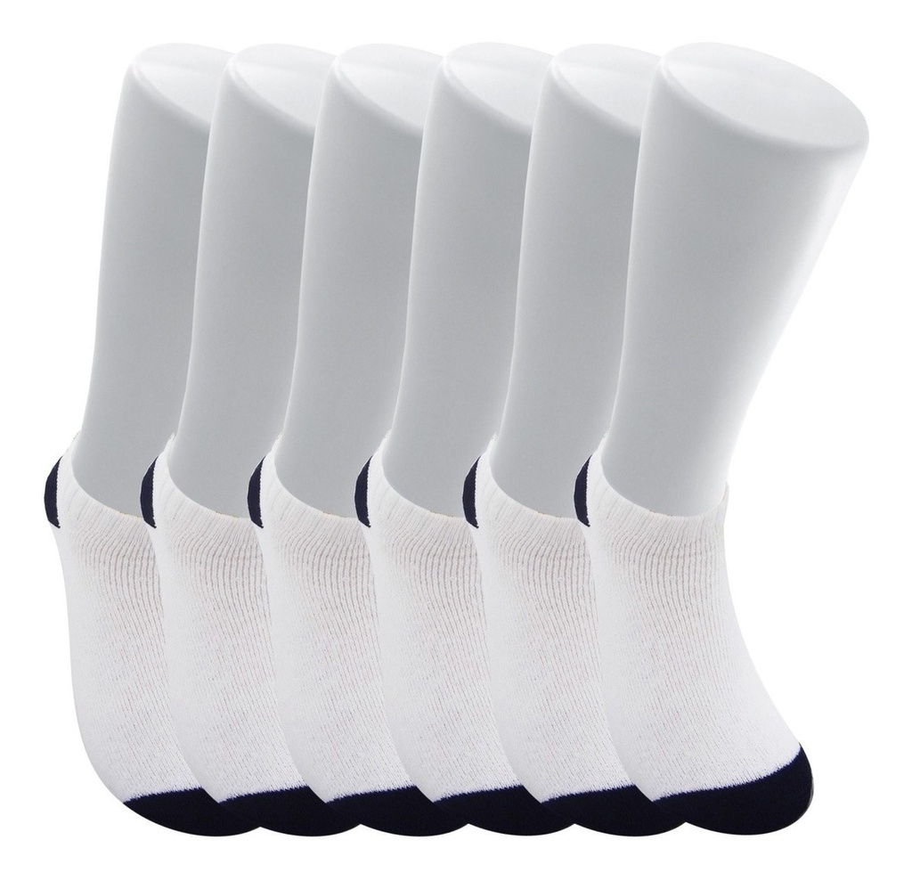 Calcetín Corto de Fibras Sintéticas Wilson Tin P6 Caballero Unitalla