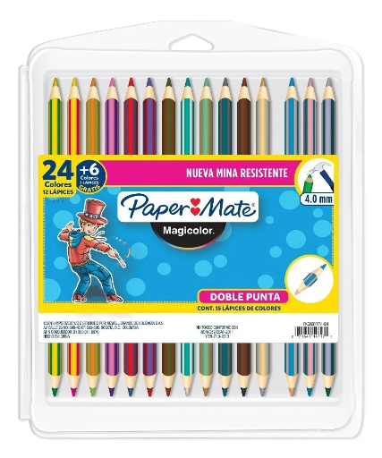 Colores Paper Mate Magicolor Up x 12+3 Metal