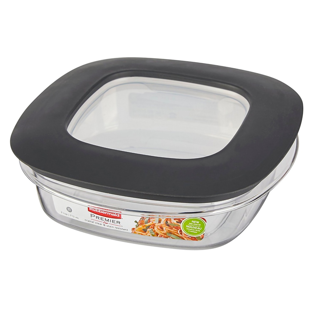Envase Rubbermaid Premier Grey 3.0C/710ml