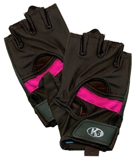 Guantes para Pesas K6 Athenas para Damas Fucsia (Referencia Vieja)