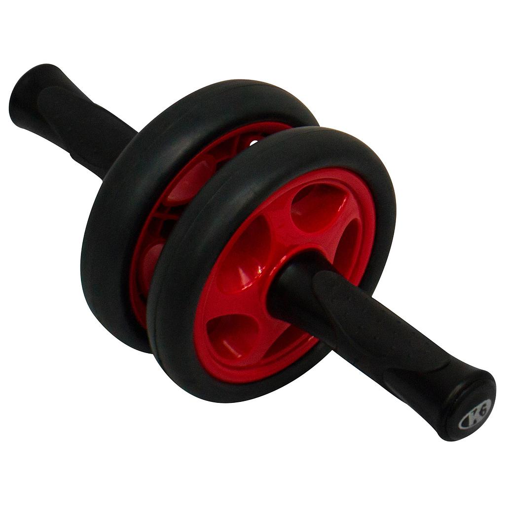 Ejercitador de abdominales K6 de doble rueda