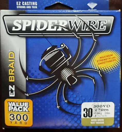 [1140574] Línea de pesca Spiderwire Ez Braid SEZB30G-300 (1140574)